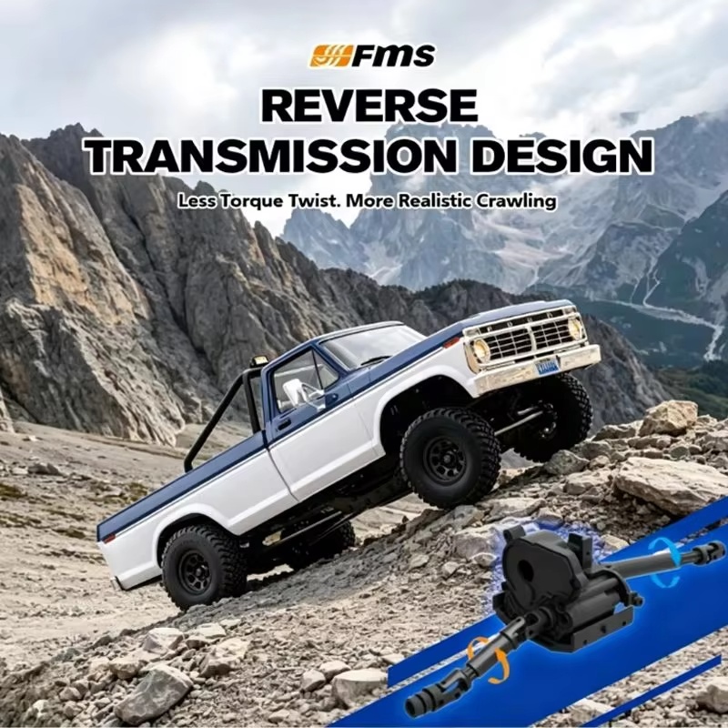 Rc Hobby Off Road - FMS 1:18 FCX18 II F‑100 Brushed