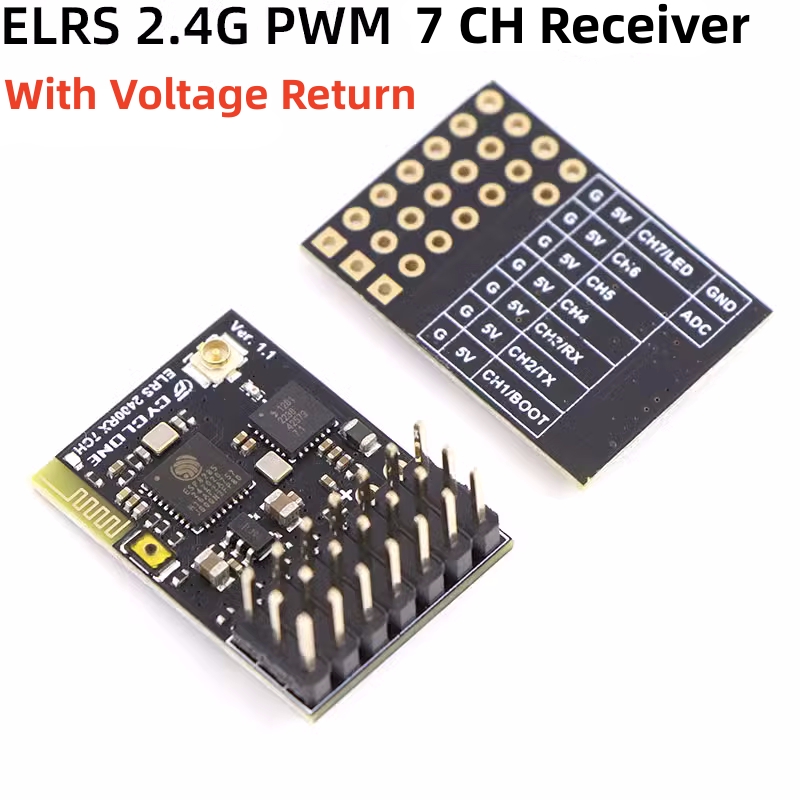 Rc Hobbies - ELRS 2.4G PWM 7CH 6CH CRSF