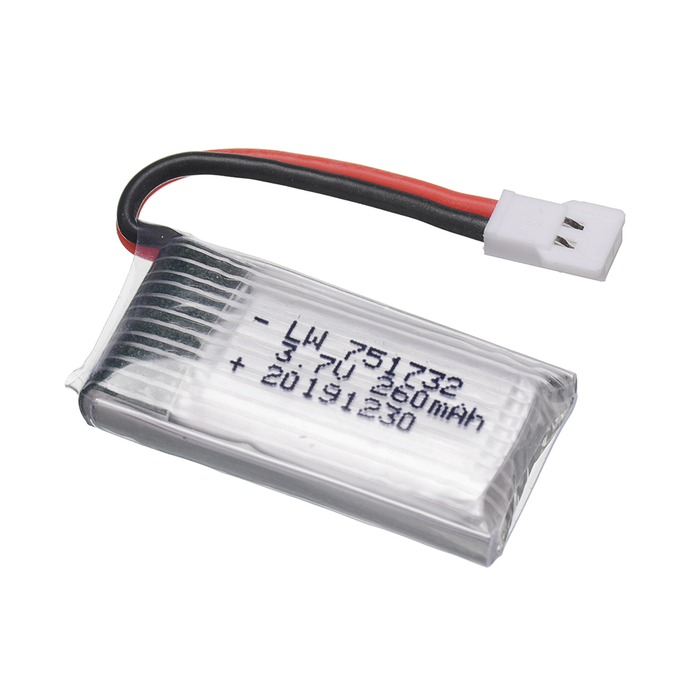 H8 H36 Battery 3.7V 260mAh Lip - Top Rc Hobby Mini Xcub ulasan dan harga