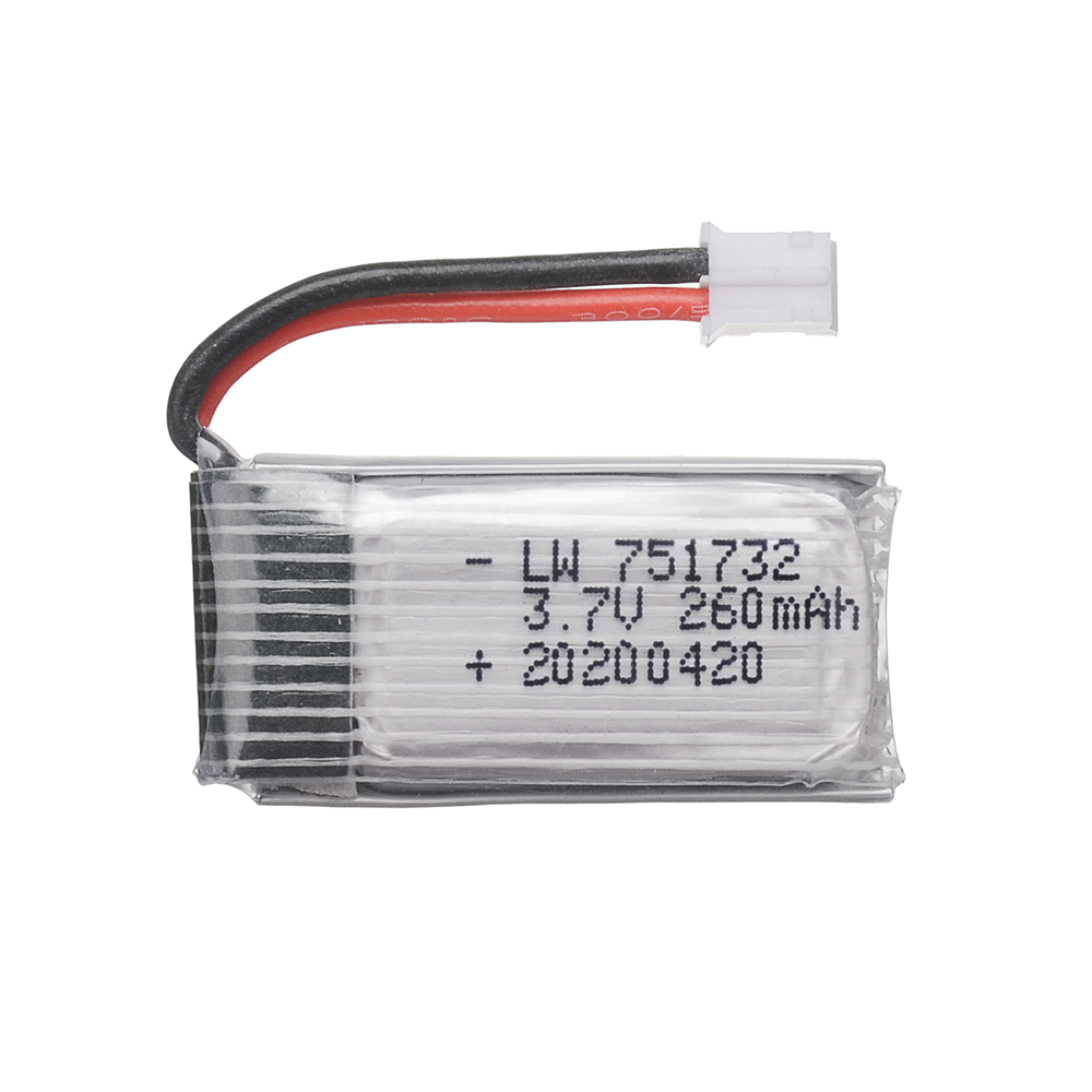 H8 H36 Battery 3.7V 260mAh Lip - Top Rc Hobby Mini Xcub ulasan dan harga