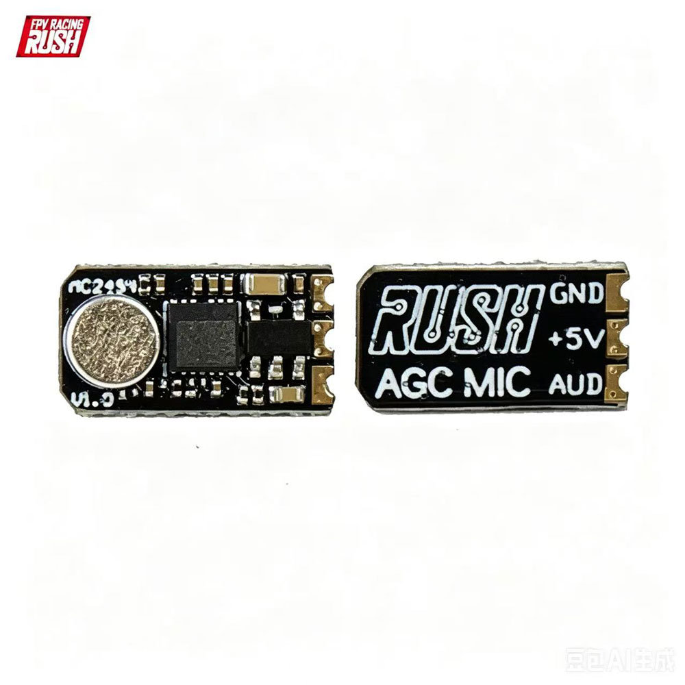RUSH AGC 5V DC MIC Microphone  - Top Rc Hobby Mini Xcub ulasan dan harga
