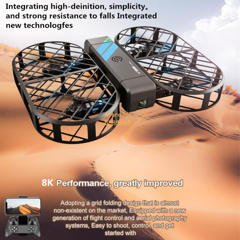 8K HD Camera 360° Protection O - Top Rc Hobby Mini Xcub ulasan dan harga