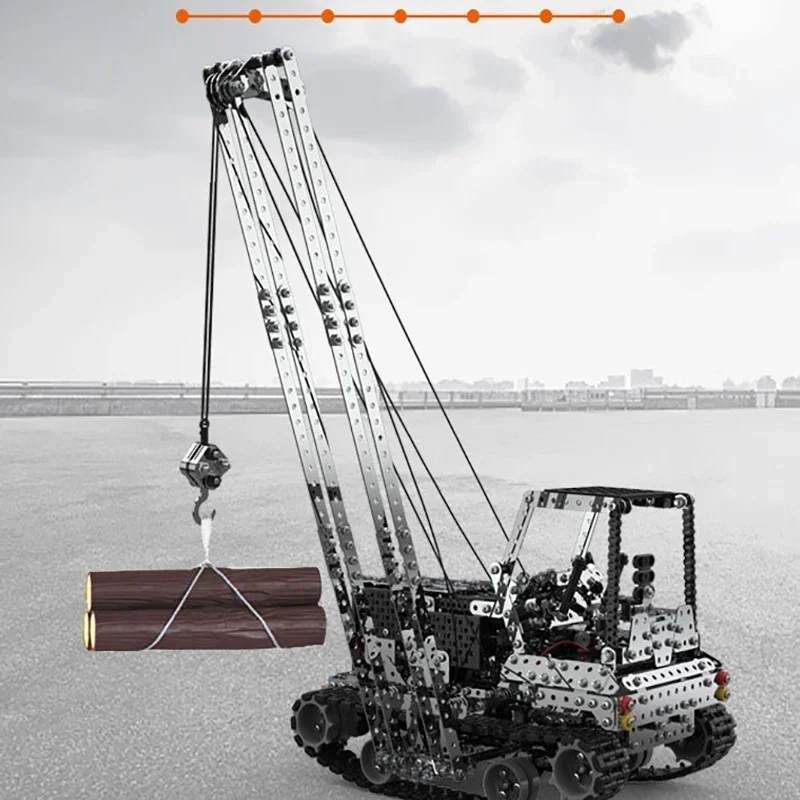 DIY Metal RC Crane Electric Ho - Rc Hobby Truck ulasan dan harga