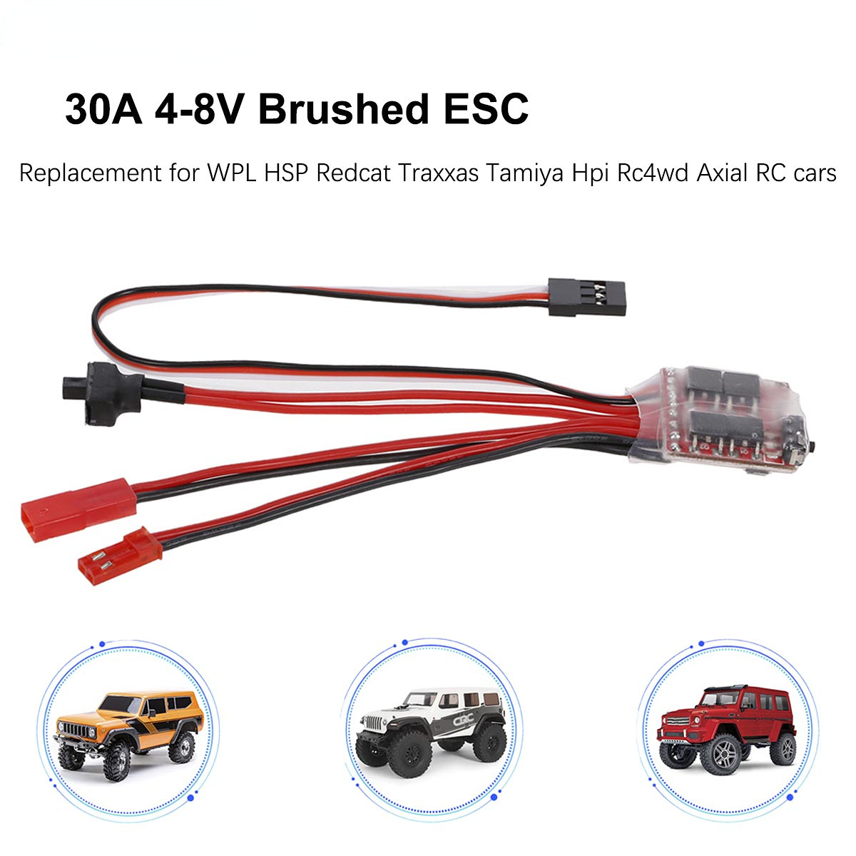 Mini RC Car 30A Brushed ESC Fo - Rc Hobbies ulasan dan harga