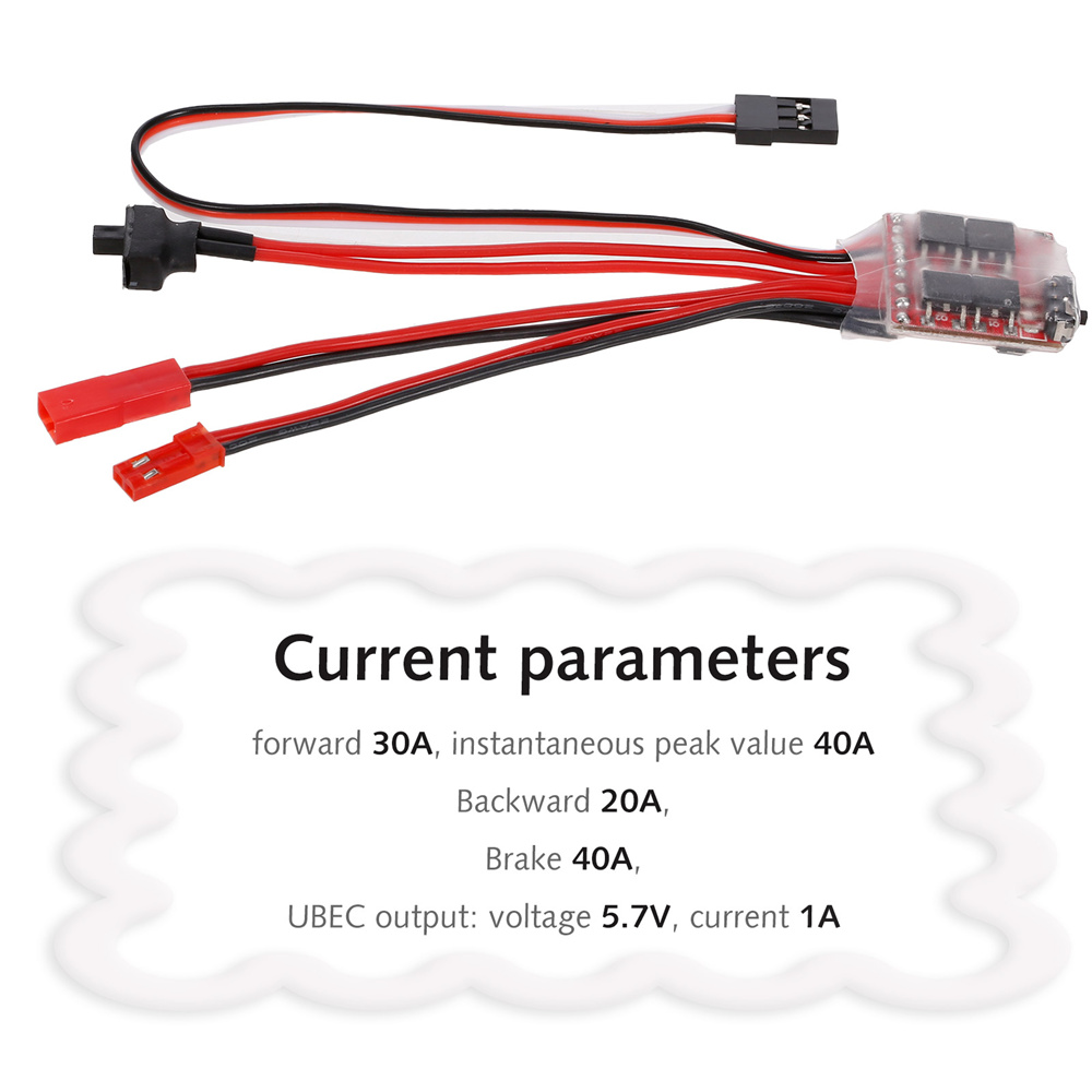 Mini RC Car 30A Brushed ESC Fo - Rc Hobbies ulasan dan harga