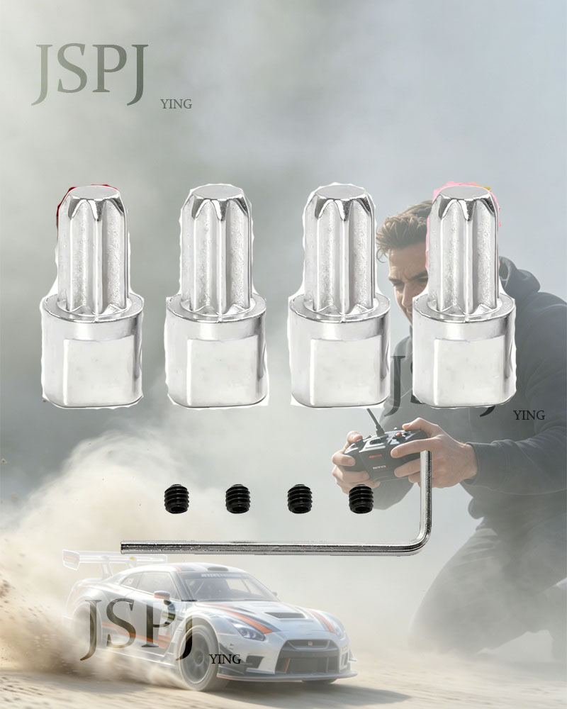 4pcs Metal Center Drive Hub 68 - Rc Hobby Center ulasan dan harga