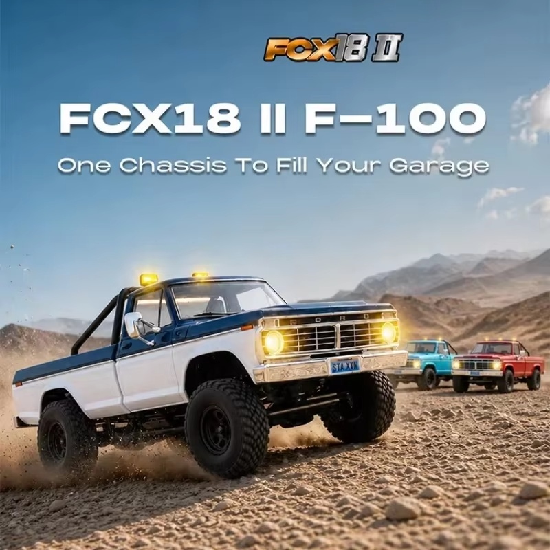 FMS 1:18 FCX18 II F‑100 Brushe - Rc Hobby Off Road ulasan dan harga