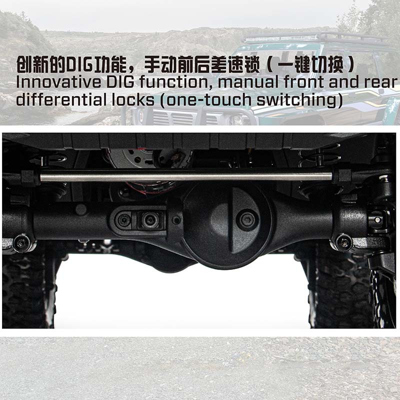 YIKONG YK4107PE 1/10 4WD Brush - Rc Hobby Off Road ulasan dan harga