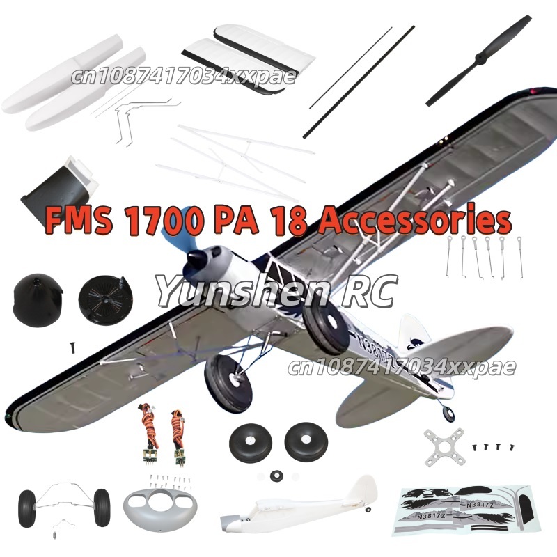 FMS RC Plane Decals For 1700mm - Rc Hobbies ulasan dan harga