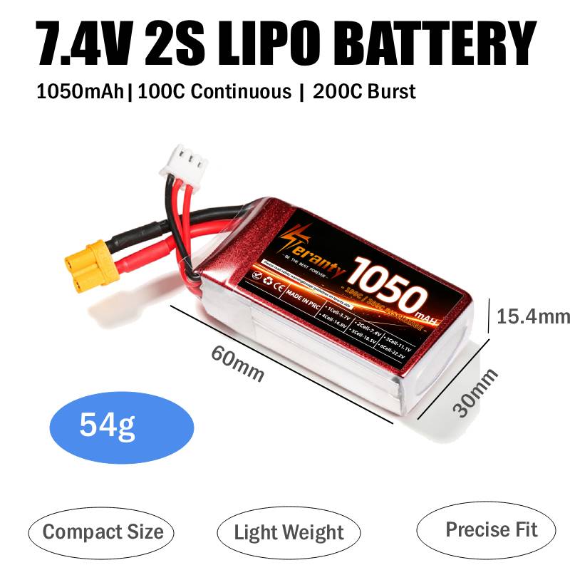 2PCS 1050mAh 2S 3S 4S RC Lipo  - Lipo Battery 4S ulasan dan harga