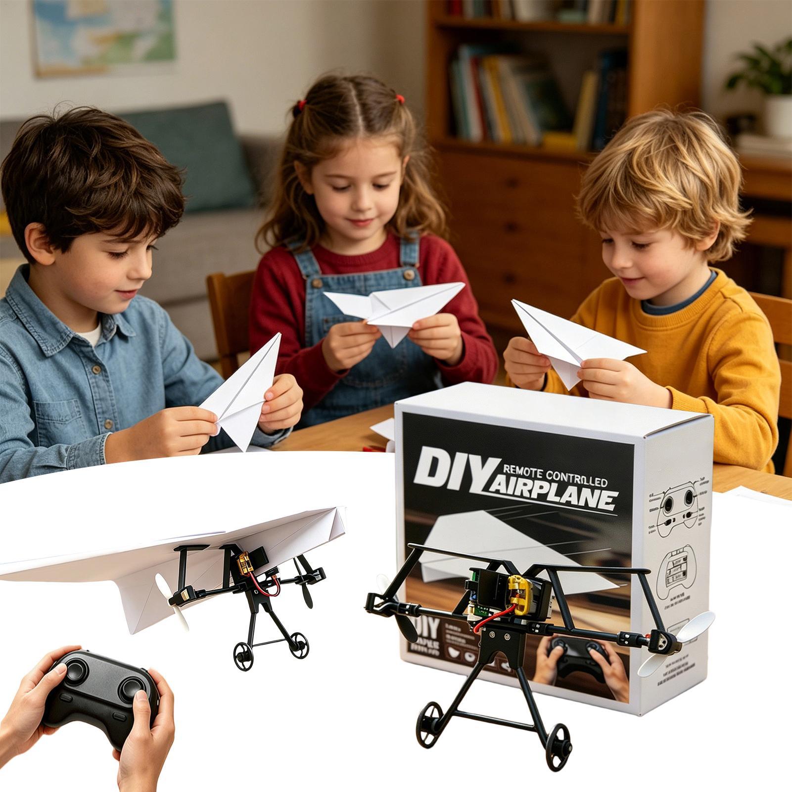 DIY RC Paper Airplane Kit Plan - Rc Hobbies ulasan dan harga