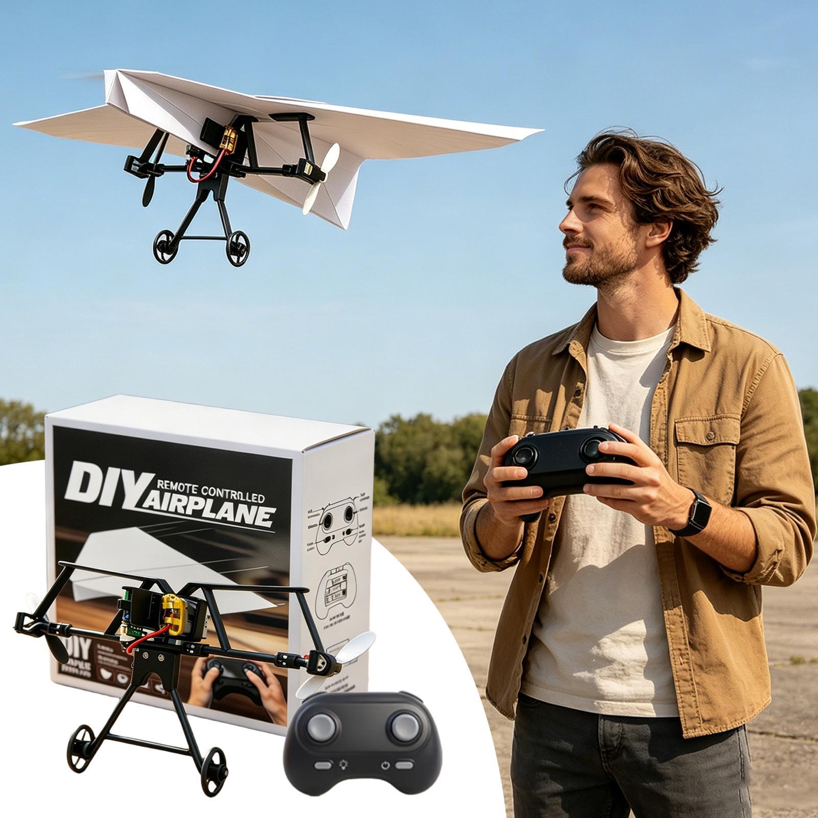 DIY RC Paper Airplane Kit Plan - Rc Hobbies ulasan dan harga