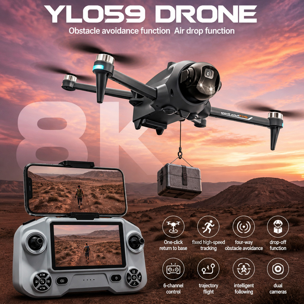 NEW YL059 Drone GPS Auto Retur - Top Rc Hobby Mini Xcub ulasan dan harga