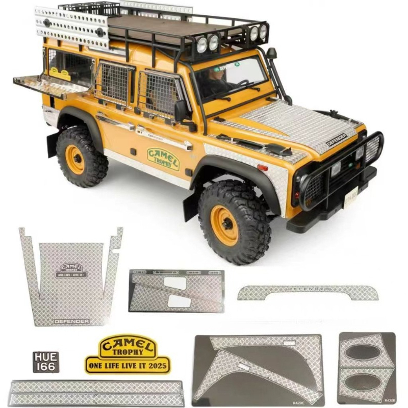 RC Car Hood/Side Skirt Skid Pl - Rc Hobby Desk ulasan dan harga