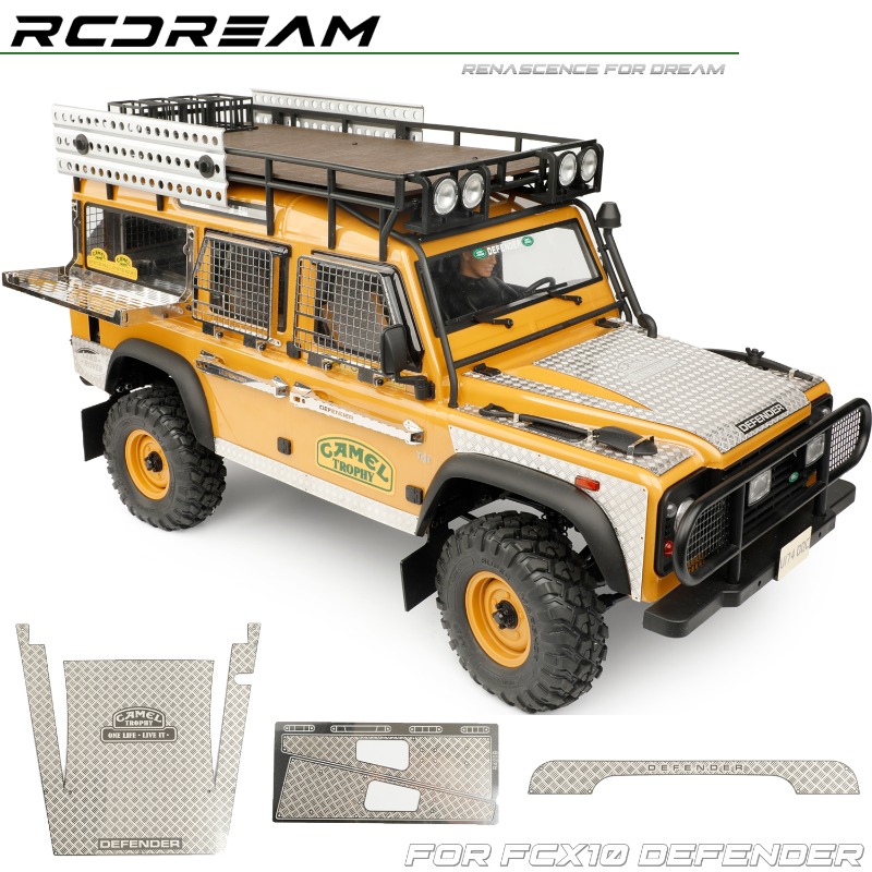 RC Car Hood/Side Skirt Skid Pl - Rc Hobby Desk ulasan dan harga