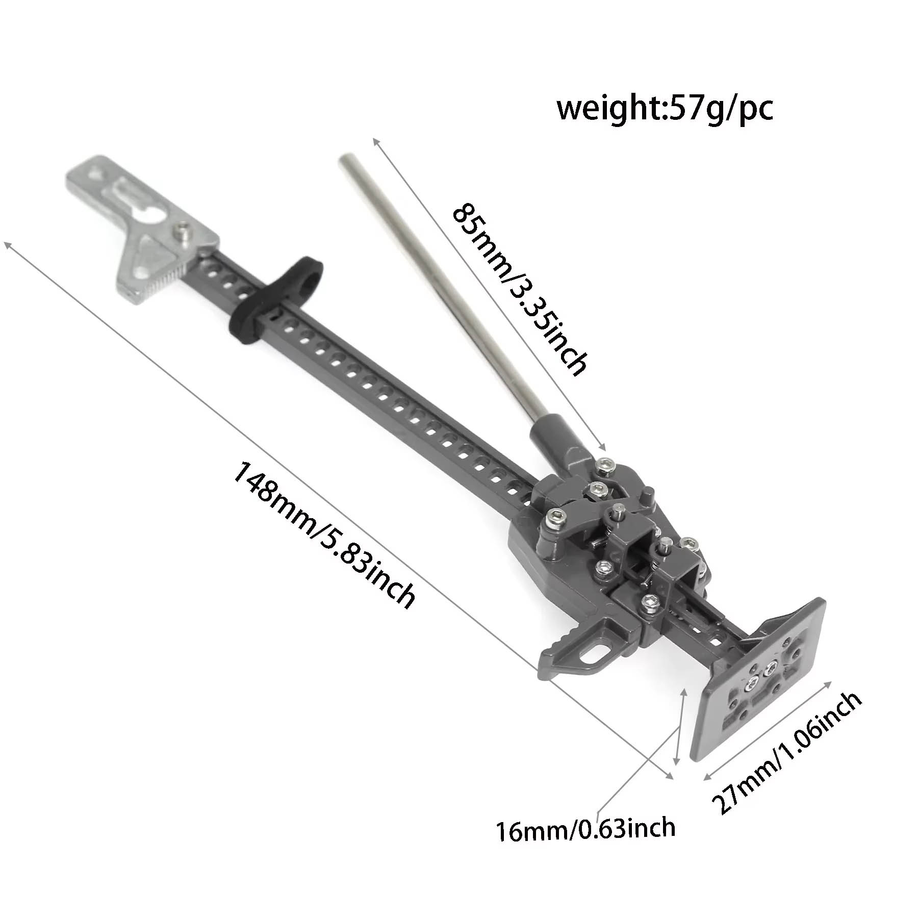 1PC 1/10 RC Crawler Metal Lift - Rc Hobbies ulasan dan harga