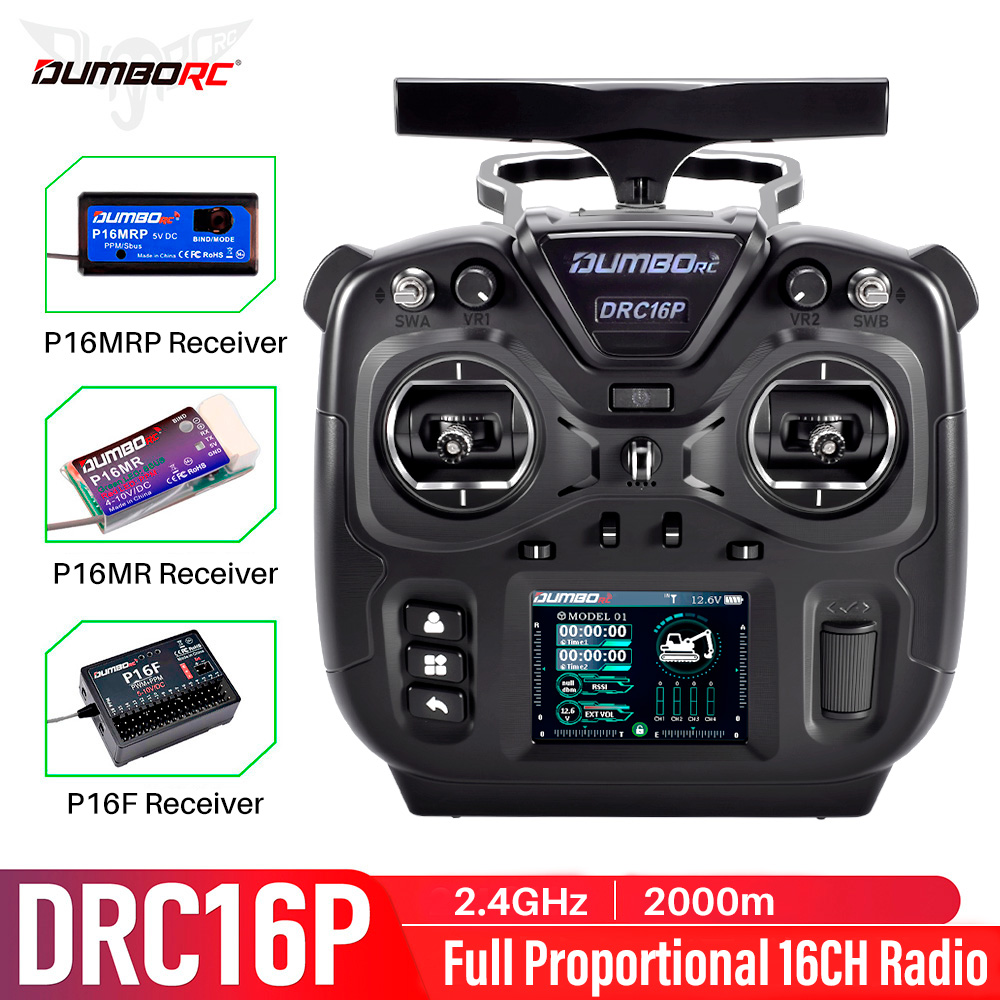 DUMBORC RC Transmitter DRC16P  - Rc Hobbies ulasan dan harga