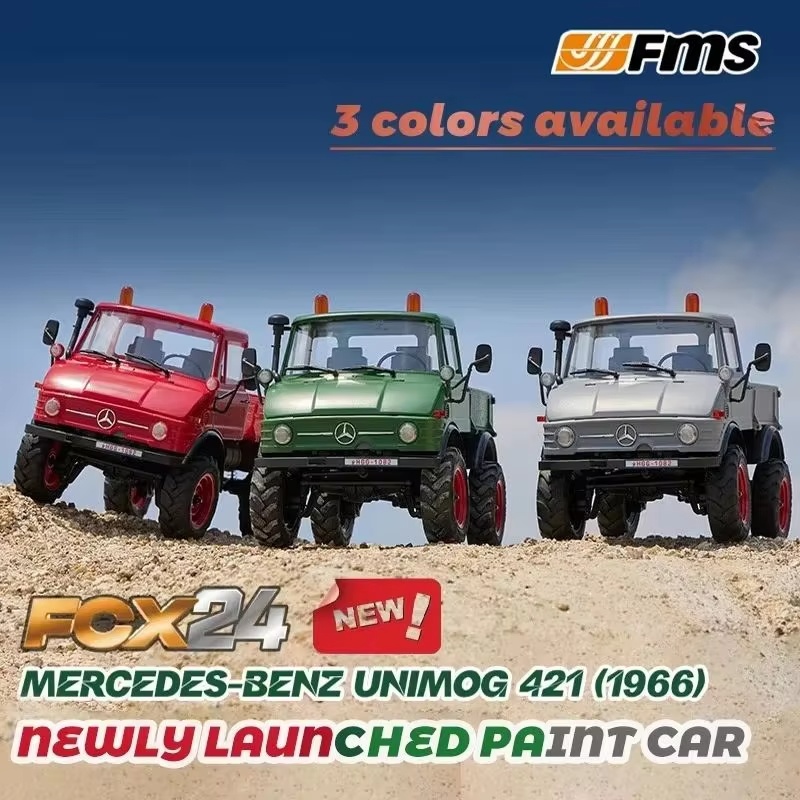 FMS 1:24 Unimok FCX Series 4WD - Rc Hobby Off Road ulasan dan harga