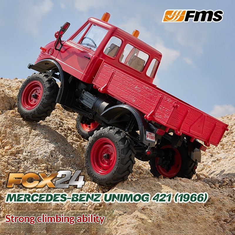 FMS 1:24 Unimok FCX Series 4WD - Rc Hobby Off Road ulasan dan harga