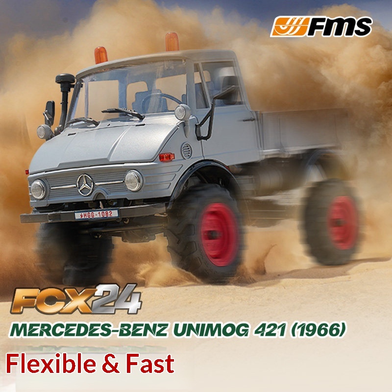FMS 1:24 Unimok FCX Series 4WD - Rc Hobby Off Road ulasan dan harga