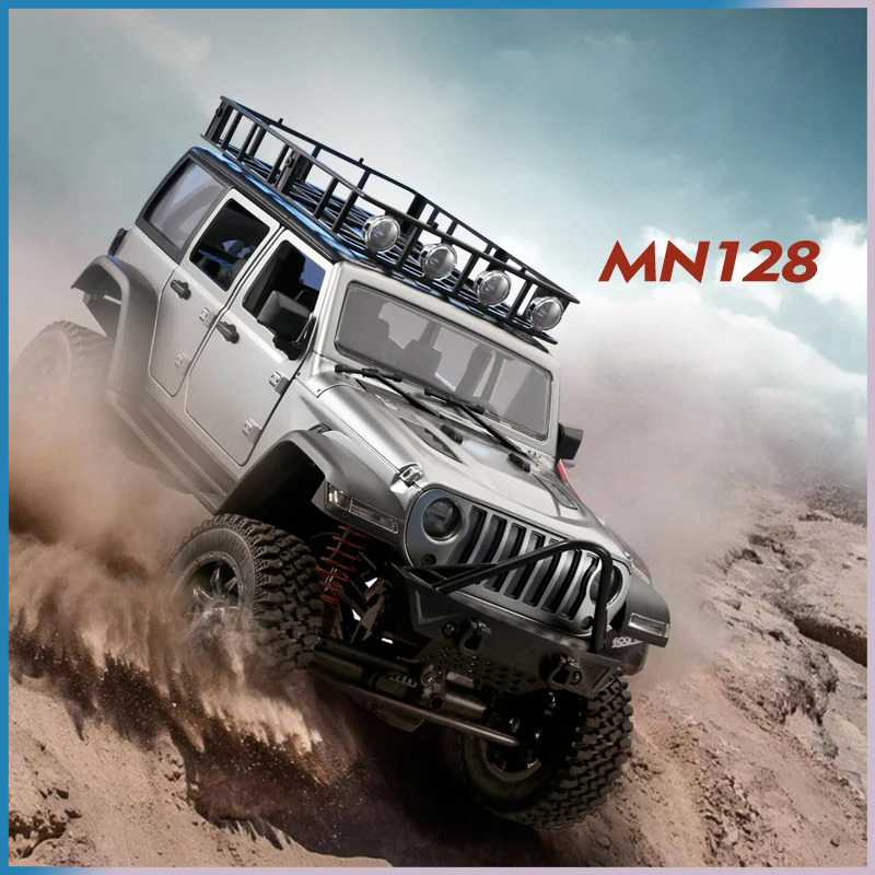 RC Crawler 4x4 Car MN128  2.4G - Rc Hobby Grade Car ulasan dan harga