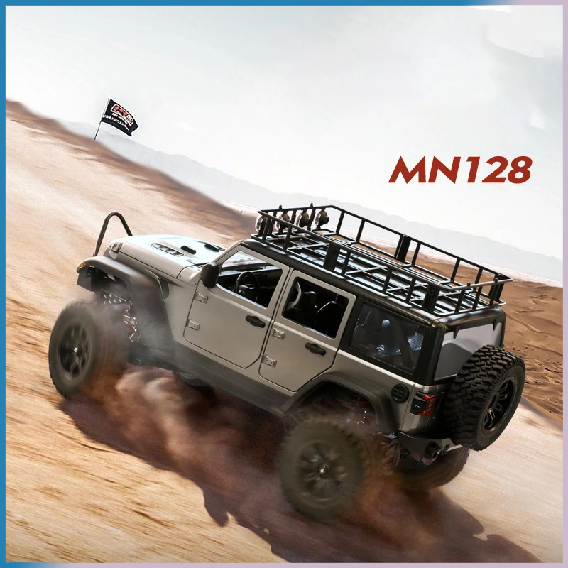 RC Crawler 4x4 Car MN128  2.4G - Rc Hobby Grade Car ulasan dan harga