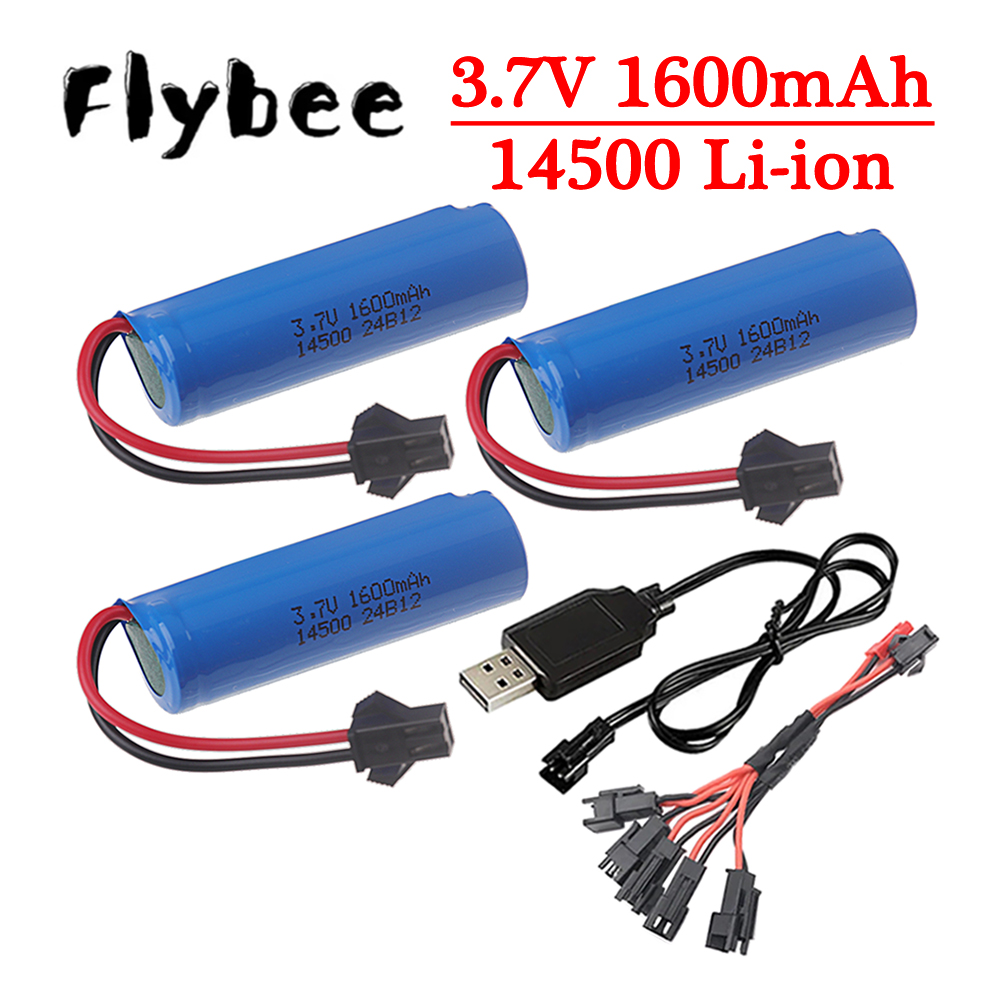 Original 3.7v 14500 1600mAh Li - Rc Hobby Parts ulasan dan harga