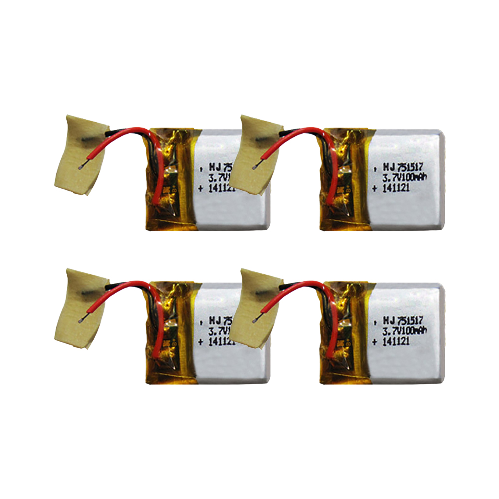 4/5/10/20pcs 1S 3.7V 100mAh Li - Rc Hobby Parts ulasan dan harga