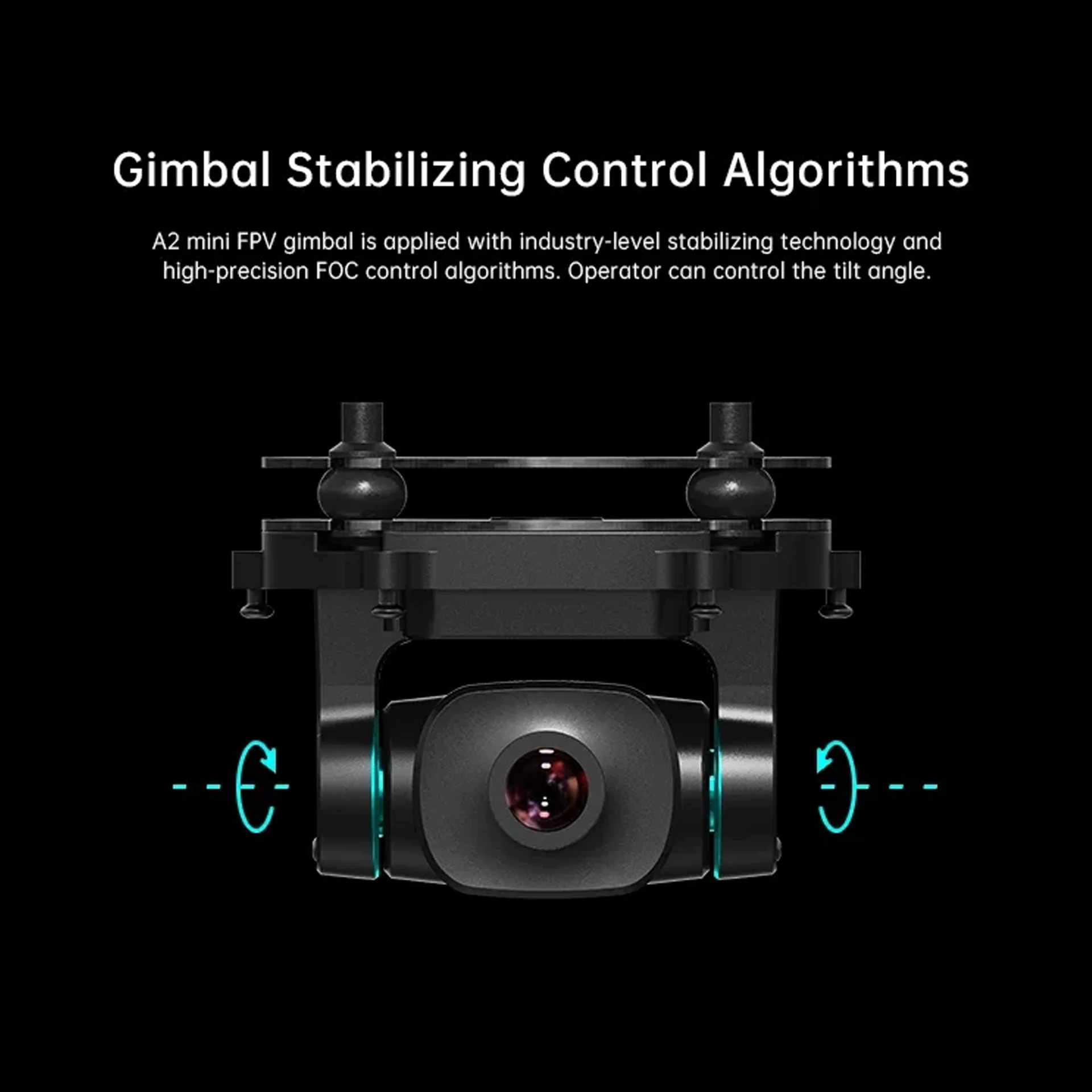SIYI A2 Mini Single Axis FPV G - Top Rc Hobby Mini Xcub ulasan dan harga
